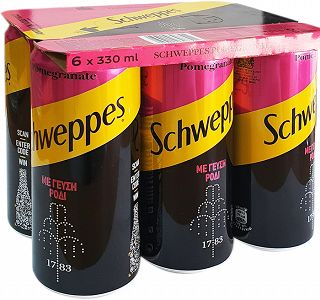 Schweppes Ρόδι 6X330ml