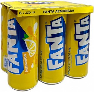 Fanta Λεμονάδα 6X330ml