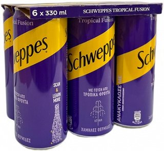 Schweppes Tropical Fusion 6X330ml