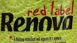 Renova Kitchen Paper Roll Kiwi Green 120Sheets 1Pc