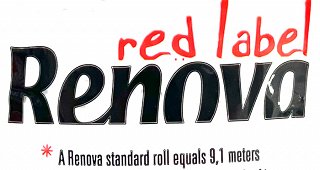 Renova Χαρτί Κουζίνας Άσπρο 120Φύλλα 1Τεμ