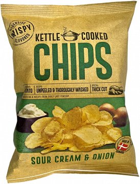 Kettle Cooked Sour Cream & Onion 150g