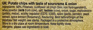 Kettle Cooked Sour Cream & Onion 150g