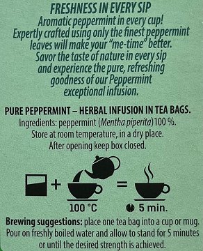 Loyd Pure Peppermint Τσάι 40Τεμ