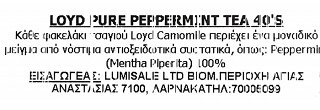 Loyd Pure Peppermint Τσάι 40Τεμ