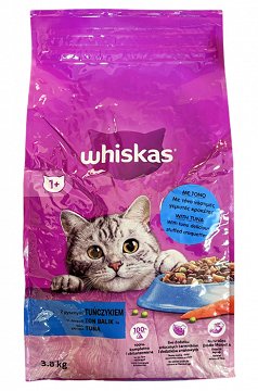 Whiskas Dry Food With Tuna 3,8kg