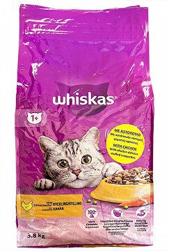 Whiskas Dry Food With Chicken 3,8kg