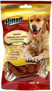 Hilton Dog Treats Soft Chicken Sausages 100g
