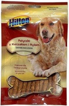 Hilton Dog Treats Chicken Rice Sticks 100g