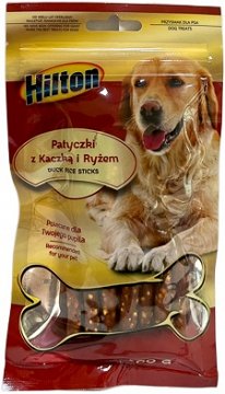 Hilton Dog Treats Duck Rice Sticks 100g
