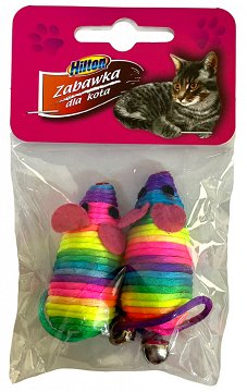 Hilton Cat Toy Mouse With Bell 2Τεμ