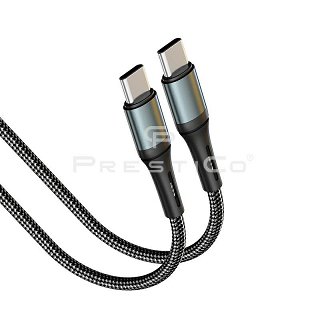 Prestico Fast Charging Data Cable 60W Type C 1M 1Pc