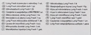 York Powerful Hybrid Long Fresh Microfiber And Sponge 1Pc