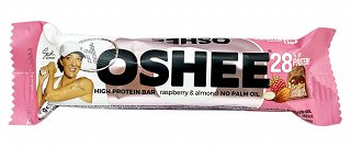 Oshee High Protein Bar Raspberry & Almond No Added Sugar 47g