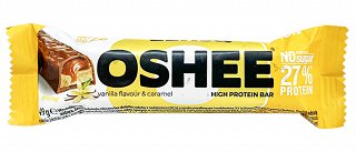 Oshee High Protein Μπάρα Βανίλια & Καραμέλα Χωρίς Προσθήκη Ζάχαρης 49g