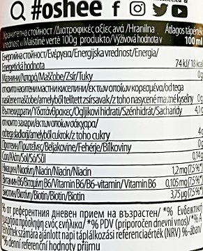 Oshee Isotonic Drink Multifruit 750ml