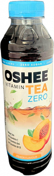 Oshee Vitamin Tea Zero Peach Flavour 555ml