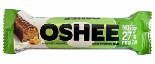 Oshee High Protein Μπάρα Φυστίκι & Καραμέλα Χωρίς Προσθήκη Ζάχαρης 49g