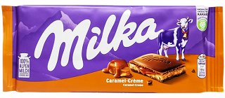 Milka Σοκολάτα Γάλακτος Caramel Creme 100g