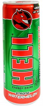 Hell Energy Drink Strong Καρπούζι 250ml