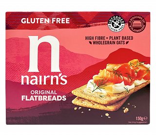 Nairns Original Oats Flatbreads Gluten Free 150g