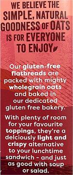 Nairns Original Oats Flatbreads Gluten Free 150g
