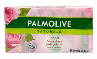 Palmolive Naturals Tender Sensation Σαπουνάκια 6x120g