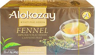 Alokozay Fennel Tea Caffeine Free 25Pcs