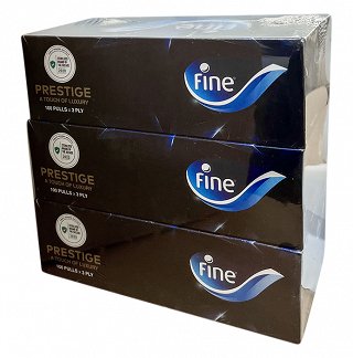 Fine Prestige Χαρτομάντηλα 3x100Τεμ