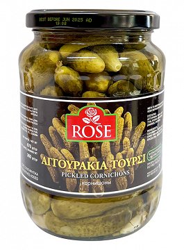 Rose Pickled Cornichons 670g