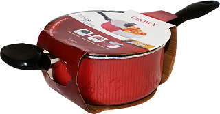Crown Αντικολλητικό Κατσαρολάκι Με Λαβή 18cm