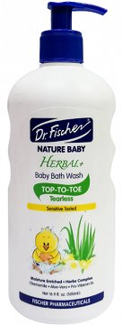 Dr Fischer Herbal Top To Toe  Baby Bath Wash 500ml