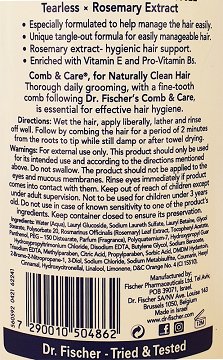 Dr Fischer Comb & Care 2 In 1 Σαμπουάν & Μαλακτικό 500ml