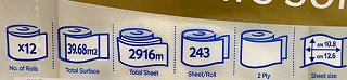 Kleenex Premium Toilet Paper 12Pcs