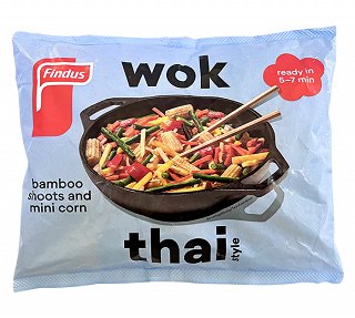 Findus Wok Thai Style Bamboo Shoots & Mini Corn 450g