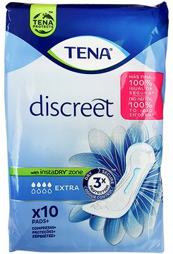 Tena Discreet Extra 10Pcs