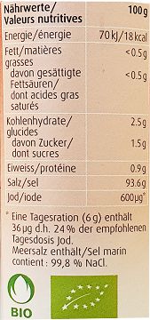 Vogel Trocomare Spicy Salt With Bio Herbs 125g