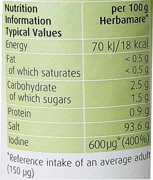 Vogel Herbamare Salt With Bio Herbs 125g