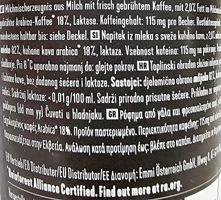 Emmi Caffe Latte Double Zero 230ml