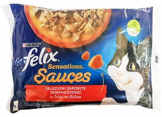 Felix Sensations Sauces Turkey & Beef In Gravy 4x85g