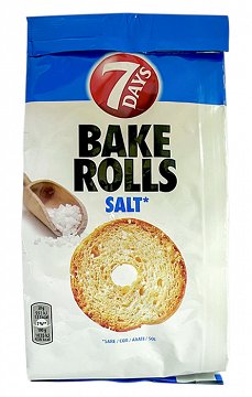 7Days Bake Rolls Salt 80g