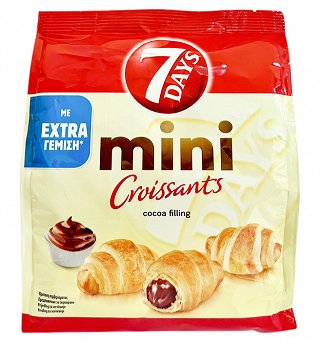 7Days Mini Κρουασάν Σοκολάτα 103g