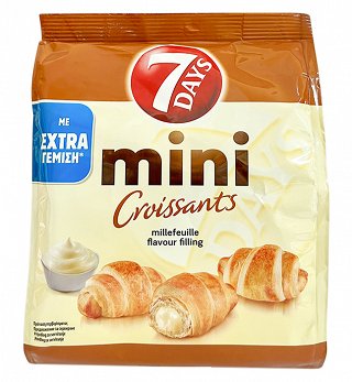 7Days Mini Κρουασάν Μιλφέιγ 103g