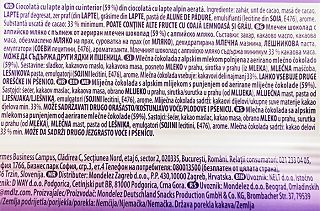 Milka Milk Chocolate Bubbly Alpen Milk 90g
