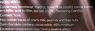 Canderel Dark & Sea Salt Chocolate With Sweetener 100g