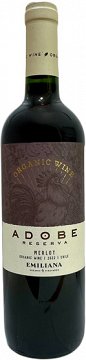 Adobe Reserva Emiliana Merlot Organic Red Wine 750ml