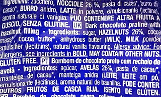 Baci Perugina Classic Original Dark Χωρίς Γλουτένη 125g