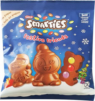 Smarties Festive Friends 8Τεμ 65g