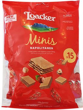 Loacker Minis Napolitaner 15x10g