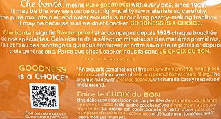 Loacker Quadratini Peanut Butter 250g